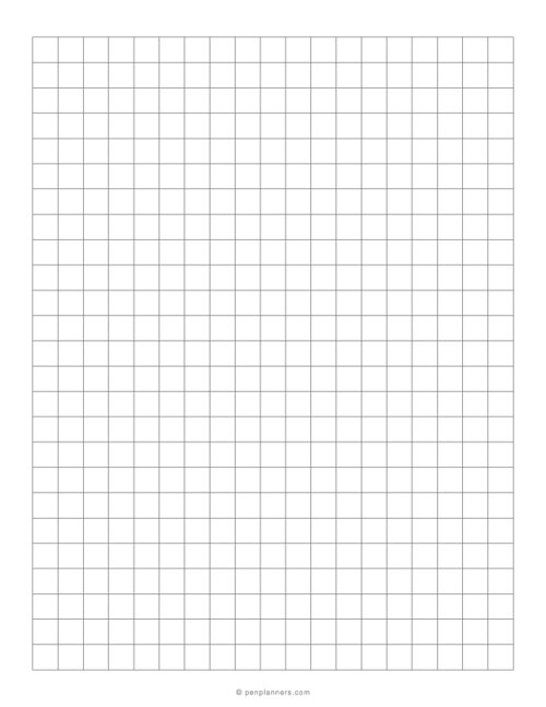 10 mm Graph Paper