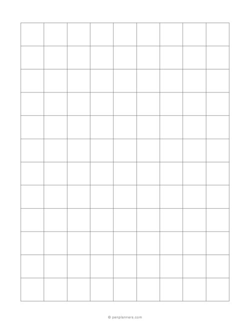 2 cm Graph Paper (20mm Grid)
