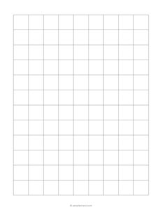 2 cm Graph Paper (20mm Grid)