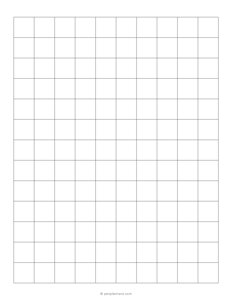 3/4 Inch Graph Paper