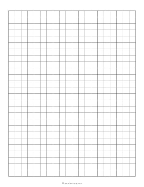 3/8 Inch Graph Paper