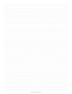 6.5 mm Dotted Lined Paper PDF