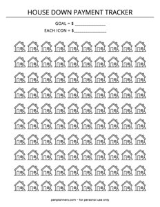 House Down Payment Tracker